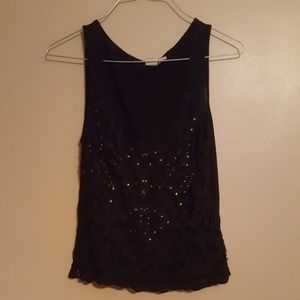 Black Roxy tank top size medium